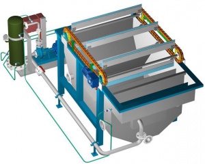 دستگاه DAF برای صنایع لبنی | قیمت و طراحی سیستم شناورسازی با هوای محلول
